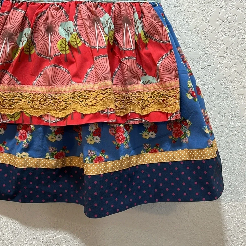 MATILDA JANE  floral girls dress size 4 GUC..